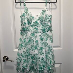 Floral Short Dress